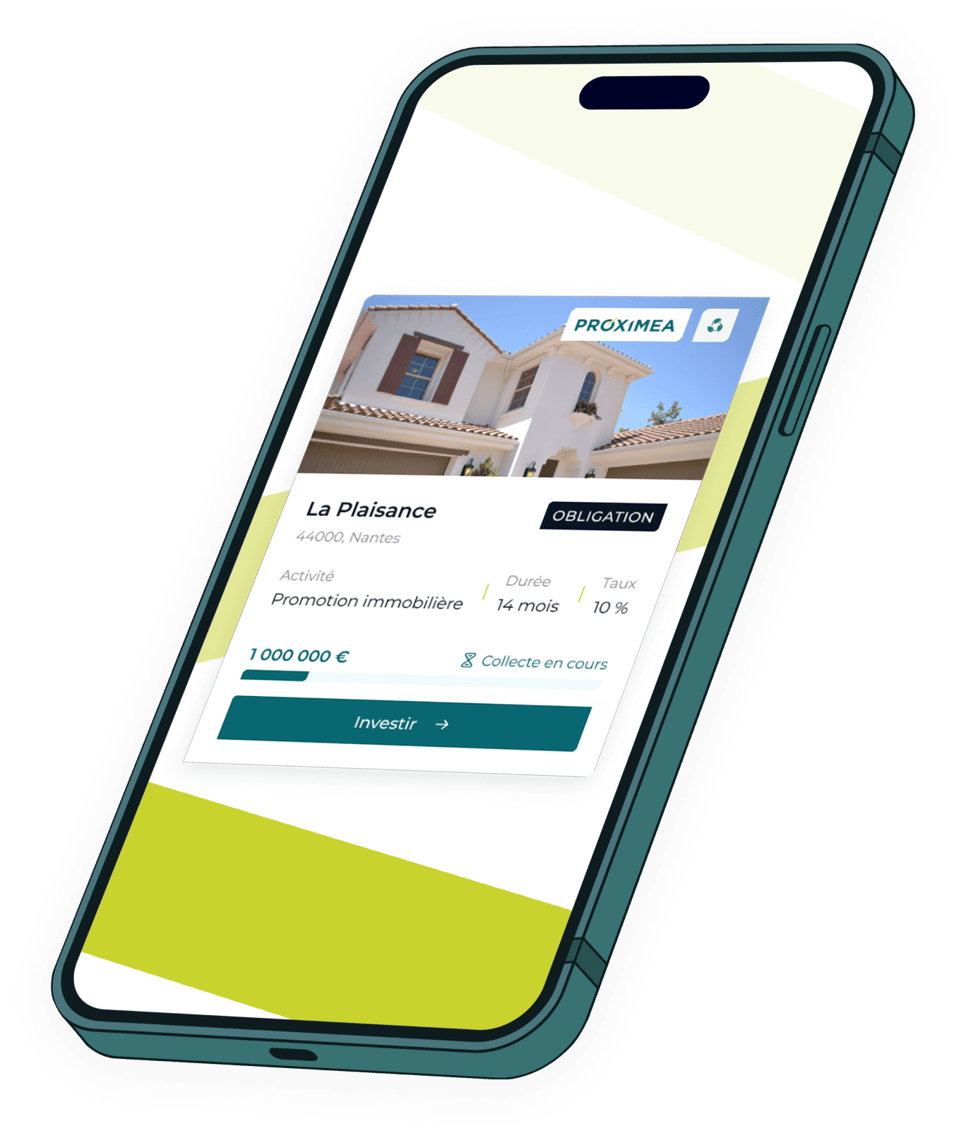 Investissez depuis l'application Proximea, plateforme de crowdfunding de l'Arc Atlantique